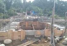 Pembangunan Jembatan Gantung di Kumbang Jaya Agara Capai Progres 12,35 Persen