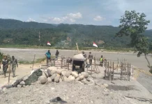Jembatan Gantung Perintis Penghubung Dua Desa di Aceh Tenggara Mulai Dibangun