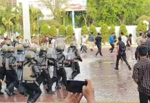 Aksi Tolak Pergub JKA Sempat Memanas hingga Massa Diamankan Kepolisian