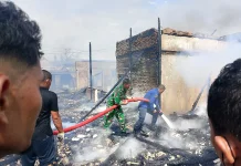 Dampak Kebakaran di Gampong Jawa Lama Lhokseumawe Hanguskan 77 Rumah