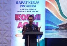 Sekda Aceh Dorong KORMI Perkuat Budaya Olahraga Masyarakat