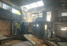 Gudang Kontainer Milik PMI Aceh di Darul Imarah Terbakar