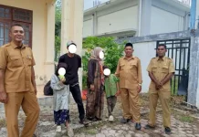 Dinsos Lakukan Pembinaan Terhadap Keluarga Terlantar di Bawah Jembatan Pango