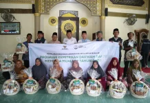 FDP Salurkan Paket Lebaran Idul Adha untuk Mualaf Perbatasan