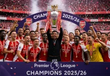 Arsenal Juara Liga Primer Inggris 2025/2026, Akhiri Penantian 22 Tahun