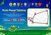 Pawai Takbiran Idul Adha di Banda Aceh, Ini Rutenya