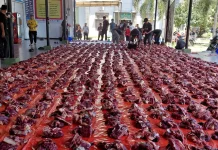 Unmuha Sembelih 14 Hewan Kurban, Salurkan 780 Paket Daging
