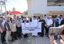 Illiza Antar Bantuan Kurban untuk Korban Bencana Pidie Jaya