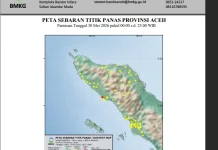 BMKG Deteksi Ratusan Titik Panas di Aceh, Nagan Raya Paling Banyak