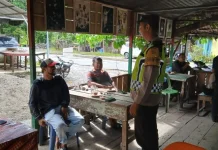 Personel Polsek Teunom Laksanakan Patroli Kamtibmas