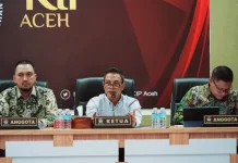 KIP Aceh Rakor Persiapan Rekapitulasi Pemutakhiran Data Pemilih