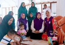 TP PKK Aceh Besar Dorong Peningkatan Layanan Posyandu Ajuen