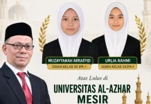 DPRK Apresiasi Siswi SMAS Inshafuddin Lulus Universitas Al-Azhar Mesir