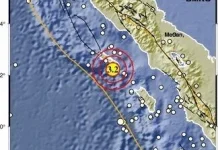 Perairan Sinabang Diguncang Gempa Magnitudo 3,2, Tidak Berpotensi Tsunami
