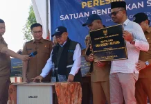 Mendikdasmen Resmikan Revitalisasi Sekolah di Kabupaten Pidie
