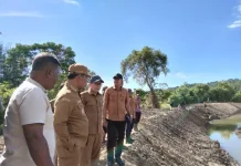 Pemkab Aceh Besar Tinjau Embung Swadaya di Lam Aling
