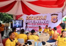 Kapolda Aceh Hadiri Secara Virtual Pembukaan Pekan Olahraga Polri 2026