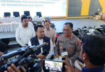 Polda Aceh Ungkap 334 Kasus 3C serta Sejumlah Kasus Menonjol dalam 6 Bulan Terakhir