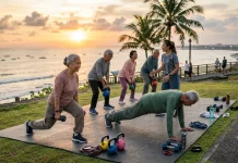 Olahraga HIIT Efektif Menjaga Massa Otot Lansia Sehat Lebih Optimal