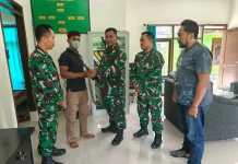 Warga Serahkan Senjata Api Rakitan pada Koramil 09/Ulee Kareng