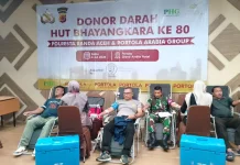 Polresta Banda Aceh dan Portola Grand Arabia Hotel Gelar Donor Darah