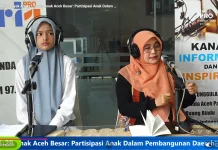 Forum Anak Aceh Besar: Anak harus Berani Sampaikan Aspirasi kepada Pemerintah
