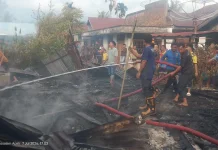 Kebakaran Hanguskan 13 Rumah di Aceh Tenggara