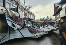 Angin Kencang Rusak Belasan Rumah di Aceh Utara