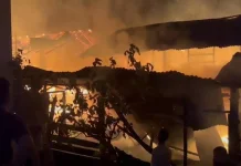 Kebakaran Hanguskan Tiga Rumah di Cot Mancang Aceh Besar