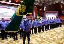 Sekda Aceh Muhammad Nasir Dilantik Sebagai Ketua KORPRI Aceh