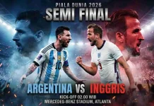 Jangan Lewatkan! Nobar dan Debar di RRI Banda Aceh, Big Match Argentina vs Inggris