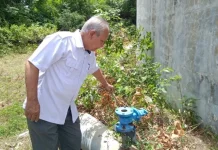 Plt. Dirut PDAM Tirta Mountala Tinjau Reservoir Neuheun