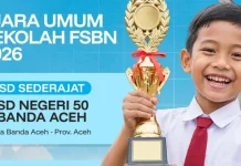 SDN 50 dan SMPN 10 Banda Aceh Juara Umum FSBN