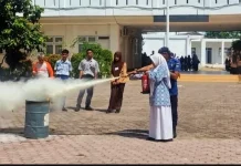 Siswa Sekolah di Banda Aceh dapat Edukasi Penanggulangan Kebakaran saat MPLS