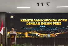 Kapolda Aceh Perkuat Kemitraan dengan Insan Pers, Bahas Kasus Curas Oknum Polisi