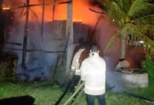 Dapur Bata di Kajhu Aceh Besar Ludes Terbakar