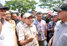 BUMN Karya Diminta Segera Tindak Lanjuti Kendala Rehabilitasi Huntara di Tamiang