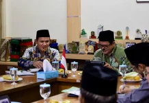 Pemprov Aceh Temui BWI Bahas Status Tanah Wakaf Blangpadang