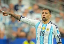 Nicolas Otamendi Gantung Sepatu dari Timnas Argentina