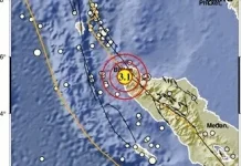 Gempa Magnitudo 3,1 Guncang Barat Jantho Aceh Besar