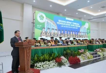 Sekjen Kemenag Ingatkan Guru Besar Berikan Dampak Bagi Umat