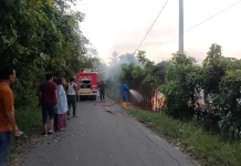 Kebakaran Lahan Hanguskan Dua Hektare di Lhokseumawe