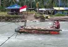 BPBD Aceh Barat Siagakan Rakit Darurat untuk Warga KAT Sikundo