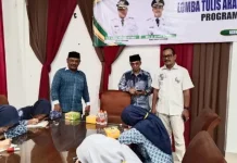 Pelajar di Aceh Besar Ikuti Lomba Beut Kitab Bak Sikula