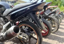 Polisi Sita Puluhan Unit Sepeda Motor Berkenalpot Brong di Banda Aceh