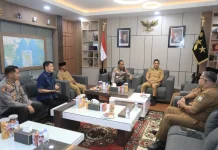 Jalankan Amanah Mualem, Sekda Aceh Silaturahmi dengan Kapolda Aceh