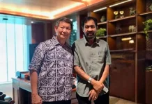 Mualem Bertemu Hashim, Bahas Percepatan Pembangunan Ekonomi Aceh