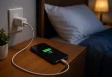 Cara Aman Mengisi Daya Ponsel saat Tidur