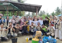 Mahasiswa UIN Yogyakarta Gelar Workshop Pengelolaan Sampah Organik di Bireuen