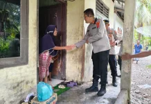 Kapolres Aceh Selatan Janji Rehab Rumah Janda Eks Kombatan GAM-Bantu Modal Usaha